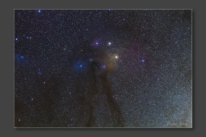 Reflected Nebula around Antares - Photography by Fraser Gunn
